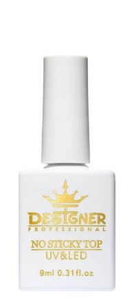 Верхнє покриття топ фініш для манікюру Designer Professional Top no Sticky 9мл без липкого шару