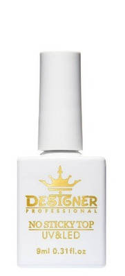 Верхнє покриття топ фініш для манікюру Designer Professional Top no Sticky 9мл без липкого шару