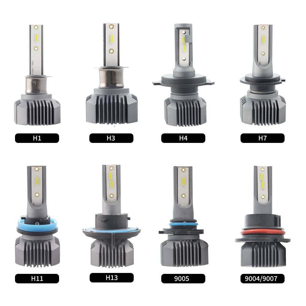 Світлодіодні V1 CSP LED-лампи HB3 (9005) 50 W 12000 LM 10-13В