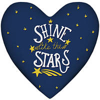 Подушка серце Shine like the stars