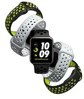 Ремешок Sport Band на Apple Watch на все серии Nike силикон ремінець