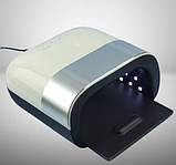 Лампа для манікюру акумуляторна оригінал SUN 3 LED\UV 48Вт лампа для нігтів Sun 3 Smart для сушіння гель лаку, фото 5