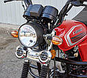 Мотоцикл 110 куб Spark SP 125C-2CFO ЧЕРВОНИЙ Альфа ALFA з безкоштовною доставкою, фото 9
