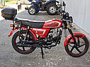 Мотоцикл 110 куб Spark SP 125C-2CFO ЧЕРВОНИЙ Альфа ALFA з безкоштовною доставкою, фото 10