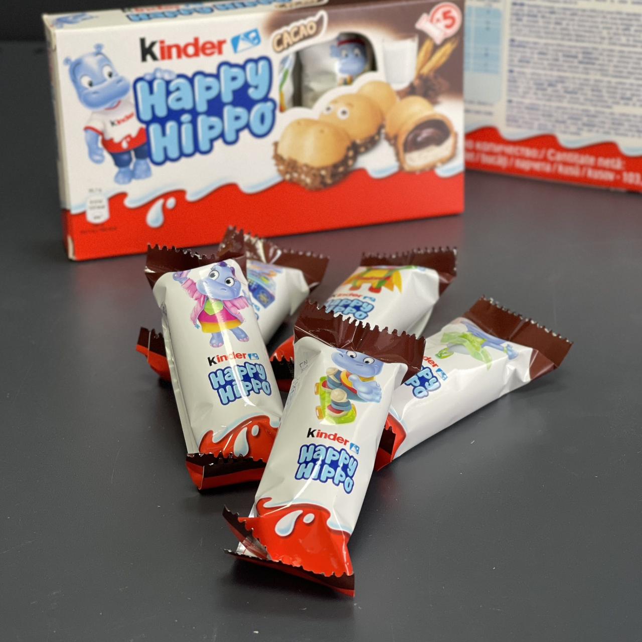 Цукерка "Kinder Happy Hippo", Кіндер, фото 1