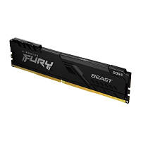 Модуль пам'яті для комп'ютера DDR4 16 GB 3600 MHz Fury Beast Black Kingston Fury (ex.HyperX) (KF436C18BB/16)