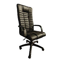 Офісне крісло операторське для персоналу Bonro B-635 крісло для офісу комп'ютерне чорне крісла офісні