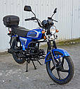 Мотоцикл 110 куб Spark SP 125C-2CFO СИНІЙ Альфа ALFA з безкоштовною доставкою, фото 4