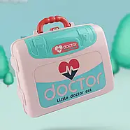 Ігровий набір лікаря (12 ігрових елементів, валіза, медична стійка) 008-975, фото 4