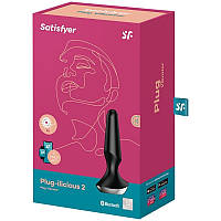 Анальний корок Satisfyer Plug Vibrator Ilicious 2 Black Амур