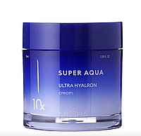 Увлажняющий крем для лица Missha Super Aqua Ultra Hyalron Cream 70 мл