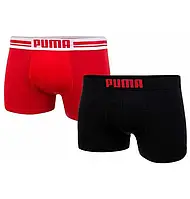 Труси Puma Placed Logo Boxer 2P оригінал трусы боксеры боксерки