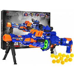 Автомат із м'якими м'ячиками на батарейках Blaze Storm Zecong Toys ZC 7090