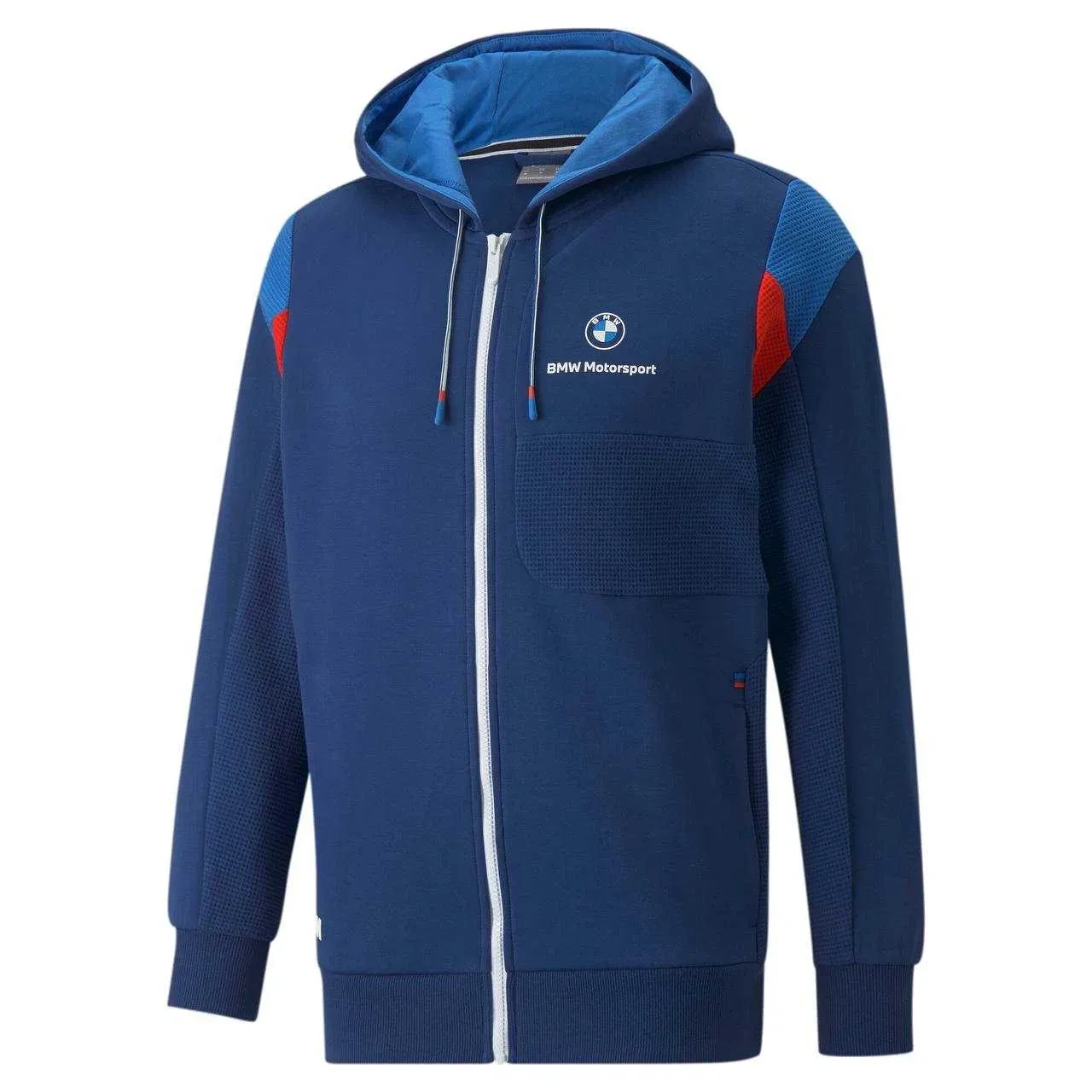 Кофта чоловіча Puma BMW MMS Hooded Sweat Jacket оригінал