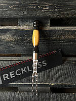 Вилка для барбекю Reckless Black and white преміум 31 см.