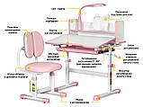 Комплект парта зі стільчиком ErgoKids BD-24-Pink для дівчинки, фото 3