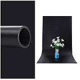 Фон для зйомки Visico PVC-1520 Black (150x200см), фото 4