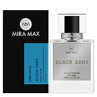 Мужской парфюм Mira Max BLACK ARMY 50 мл (аромат похож на Nasomatto Black Afgano)