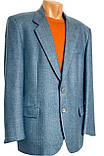Твідовий вовняний шикарний італійський піджак 50р, фото 9