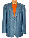 Твідовий вовняний шикарний італійський піджак 50р, фото 7
