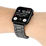 Керамічний ремінець для Apple Watch на всі серії ремешок Еппл вотч, фото 6