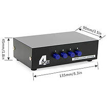 Комутатор av/dvd 4-1 відеоаудіо (mt-431) RCA Switch світч, фото 3