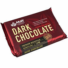 Шоколад чорний Mir chocolate 58%, плитка 1,2 кг