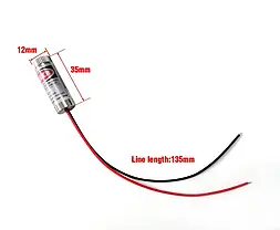 Лазерний модуль LD-G650A03, хрест, 650нм, фото 3