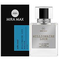 Мужской парфюм Mira Max MILLIONAIRE LUCK 50 мл (аромат похож на Paco Rabanne 1 Million Lucky)