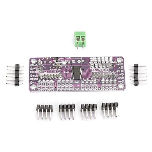 ШІМ-контролер PCA9685, модуль керування сервоприводами, 16-канальний 12-бітний