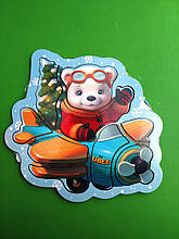 Контурній пазл, Ведмедик, (ПСФ143), UBumblebees