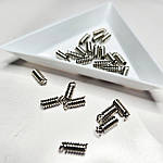 Затискач пружинка для шнура 10×2 мм, фото 2