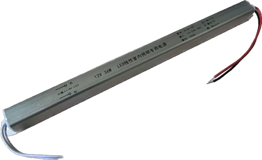 Драйвер ЛЕД LED для світлодіодної стрічки, 12В 3A 36Вт, імпульсний блок живлення