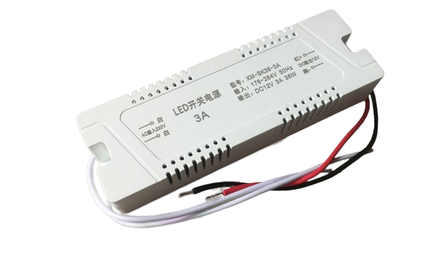 Драйвер ЛЕД LED для світлодіодної стрічки, 12В 3А 36Вт, імпульсний блок живлення