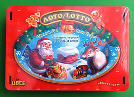 Настільна гра, Новорічне Лото, (ПСД235), UBumblebees