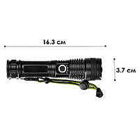 Ліхтарик ручний X-Balog BL-X71-P50 світлодіодний для туристам, фото 5