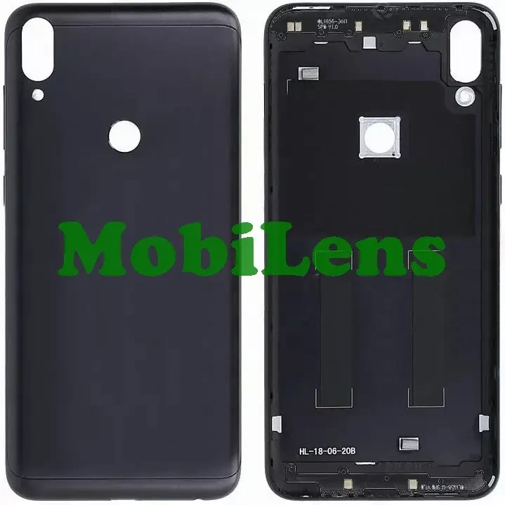 Asus ZB602KL, X00TD, ZB601KL, ZenFone Max Pro M1 Задня кришка + скло камери Deepsea Black Original *PRC