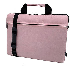Сумка для ноутбука 14 дюймів GSP Slim 016-P, рожева #