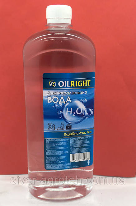 Вода дистильована 1 л (Oil Right)
