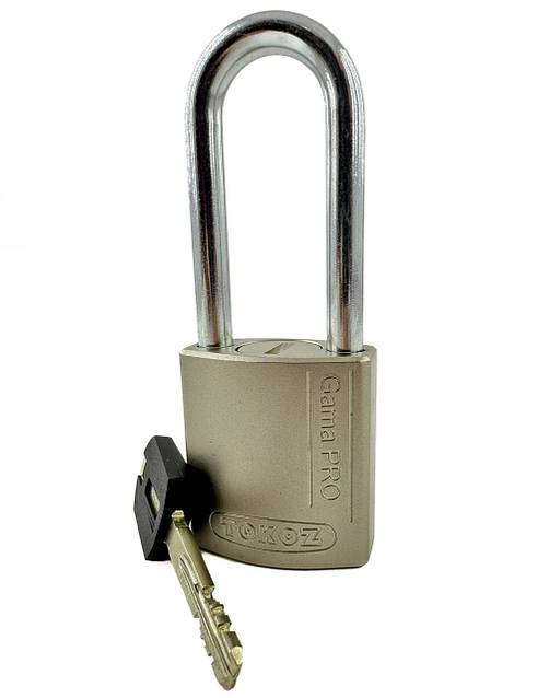 Замок навісний Tokoz Gama Pro 40 OS Long (44/49/24/8mm/ h = 60 мм