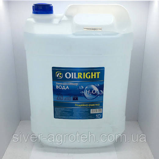 Вода дистильована 10 л (Oil Right)