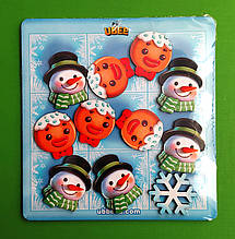 Гра Сортер, Хрестики нуліки, Пряники проти сніговиків, (ПСФ012), UBumblebees