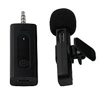 Беспроводной петличный микрофон SM-HT 3,5 мм микрофон для смартфона с клипсой