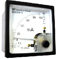 Амперметр переменного тока ЭА0300-3 "Мегомметр"