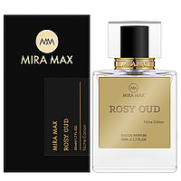 Унісекс-парфуми Mira Max ROSY OUD 50 мл (аромат схожий на Kilian Rose Oud)