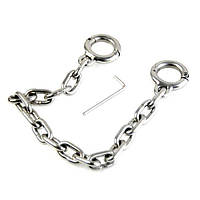 Male stainless steel toe handcuffs Амур