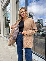 Куртка женская стеганная плащевка Эмми 42-44, 46-48, 50-52 (3цв) "MILANO LOOK" от прямого поставщика