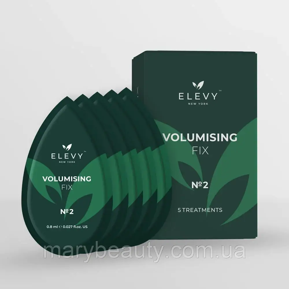 Склад для молекулярної реконструкції вій та брів Elevy Volumising Fix №2, 0.8 мл, фото 1