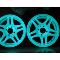 Краска флуоресцентная AcmeLight Fluorescent Metal 2K для металла белая