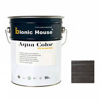 Акриловая лазурь Aqua color – UV protect Bionic House RAL 8017 Шоколадно-коричневая